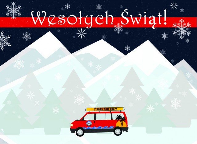 pocztówka świąteczna