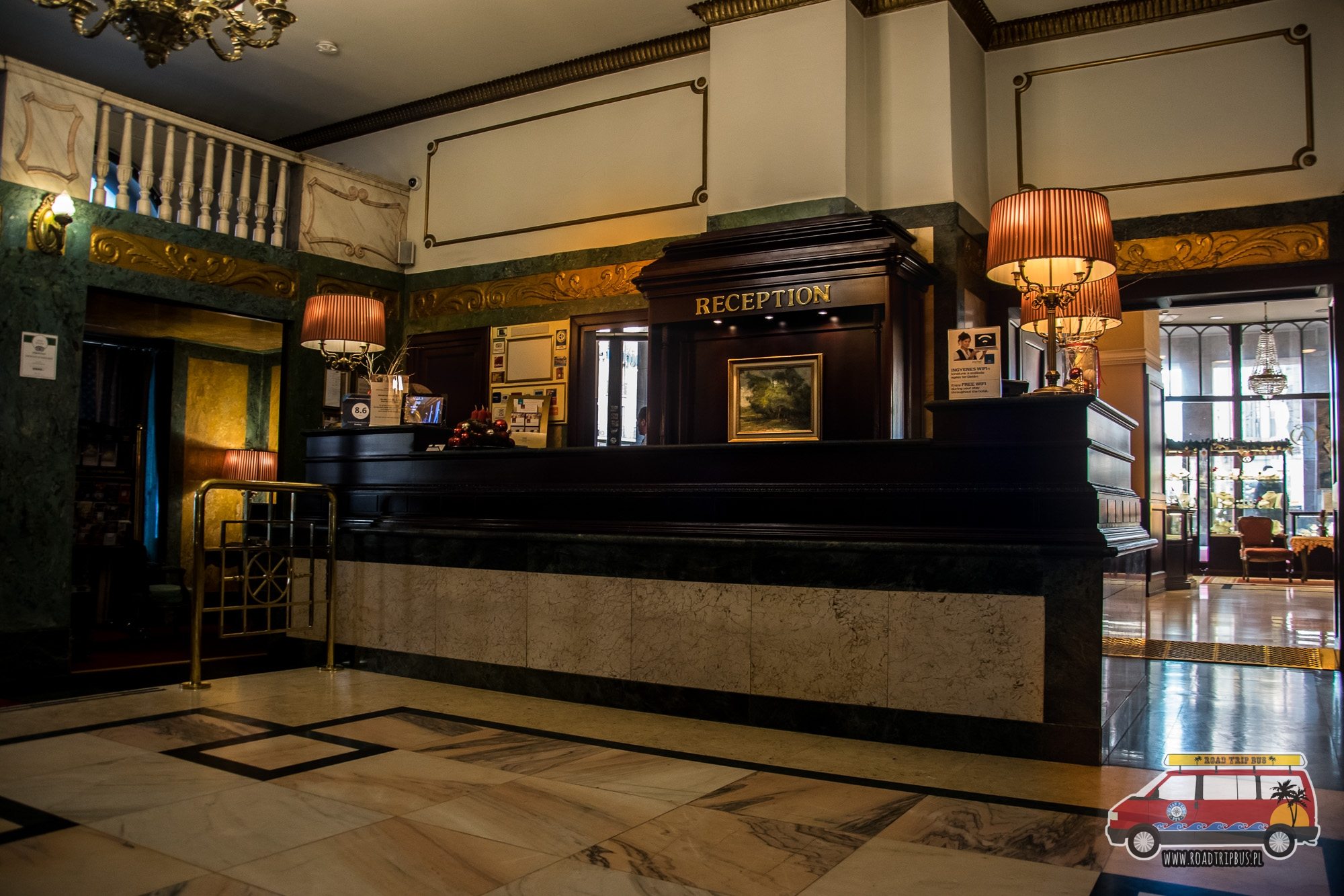 recepcja w hotelu astoria