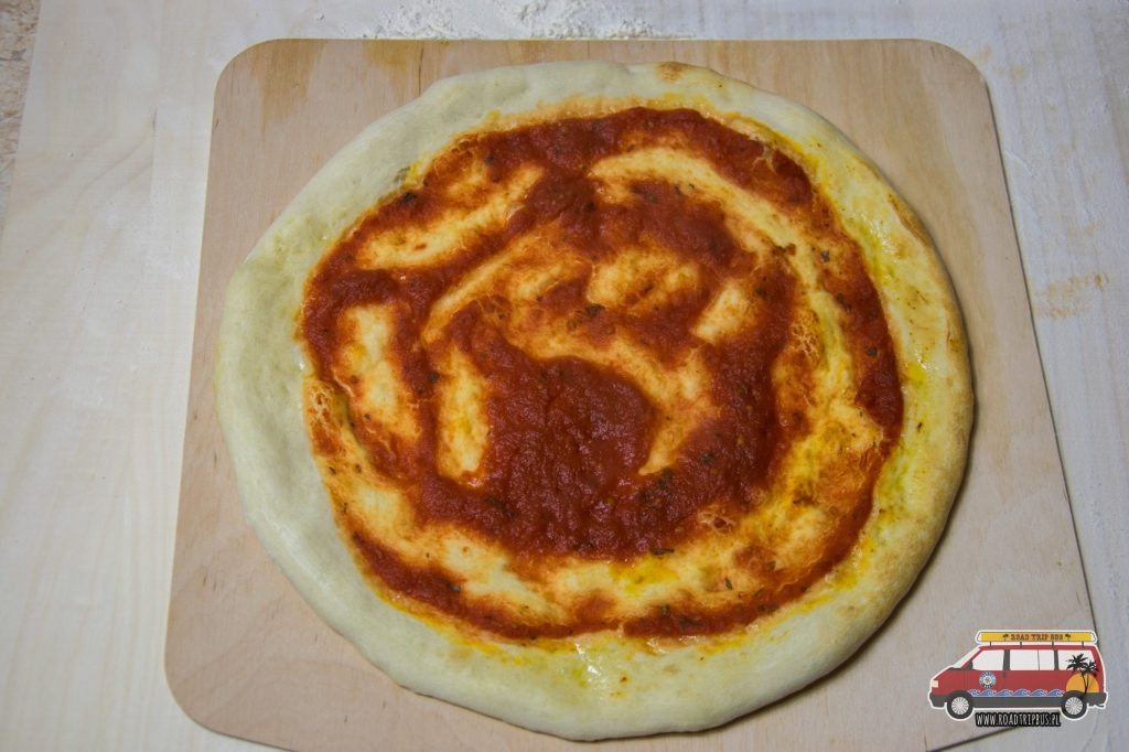 pizza z sosem