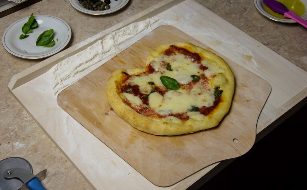 pizza serce