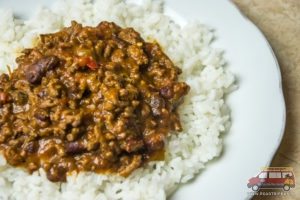 chili con carne z ryżem