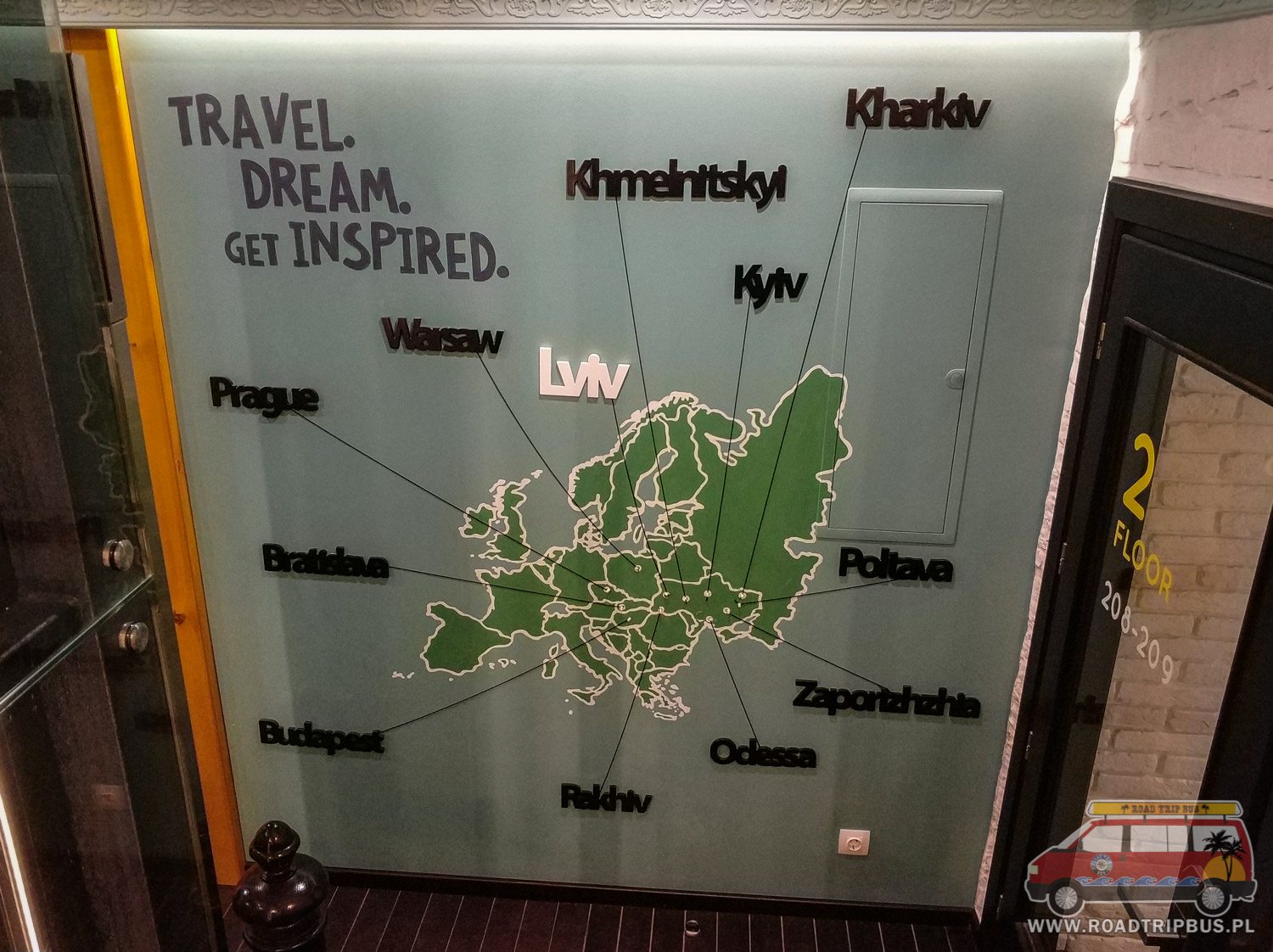 mapa obiektów dream