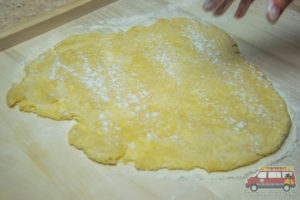 rozwałkowane ciasto