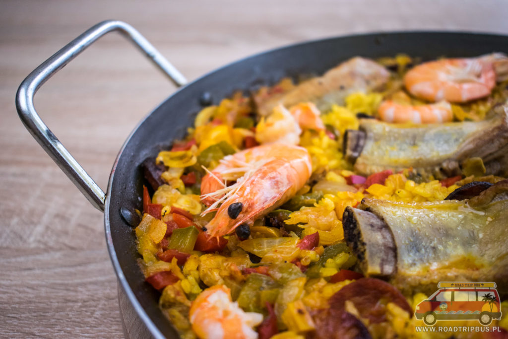 gotowa paella mixta