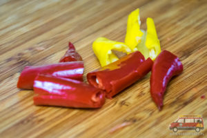 oczyszczamy papryczki chilli