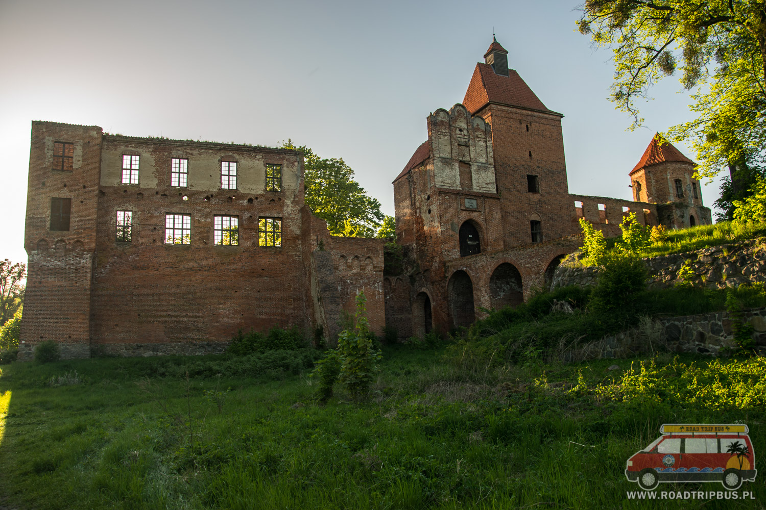 ruiny zamku Szymbark
