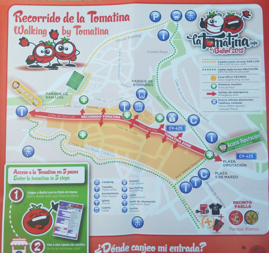 La Tomatina informacje praktyczne dotyczące bitwy na pomidory