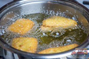 smażenie mozzarelli w karocy