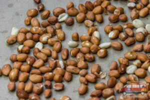 orzechy przed prażeniem