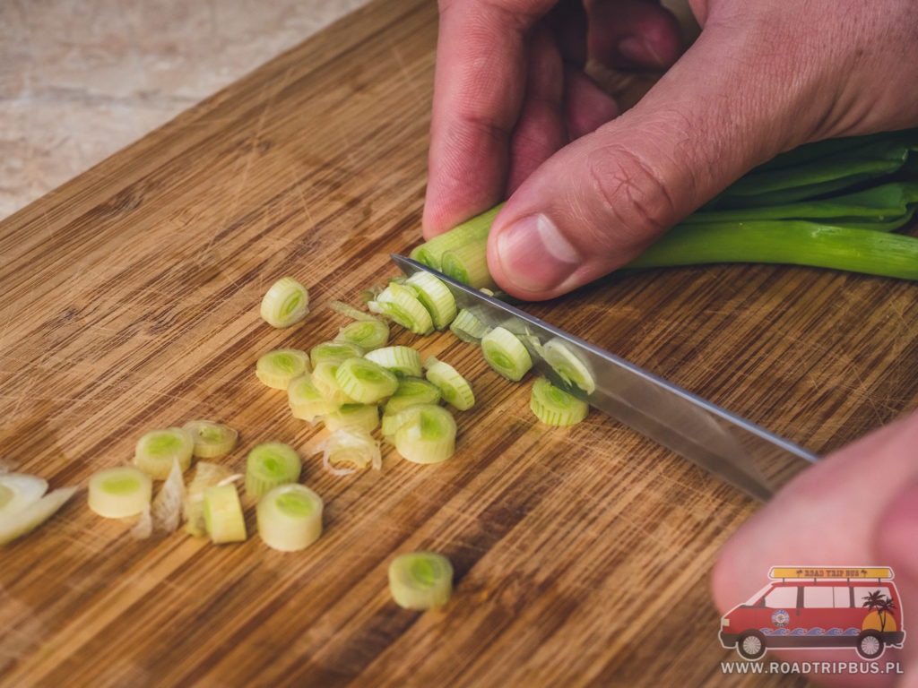 krojenie szczypiorku
