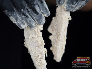 kurczak po pierwszym panierowaniu