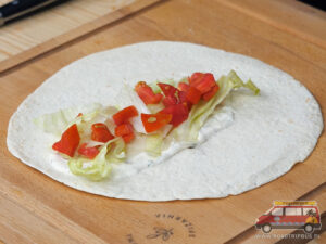 twister z warzywami bez kurczaka