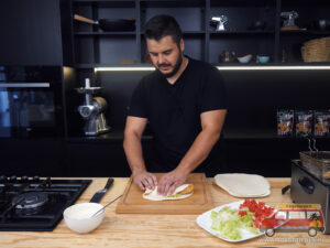 zawijanie domowego twistera