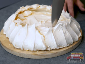 zapadanie się środka bezy