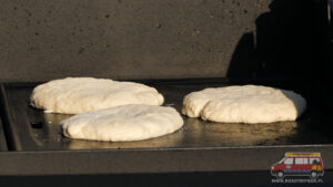 proziaki na ruszcie w trakcie przygotowania