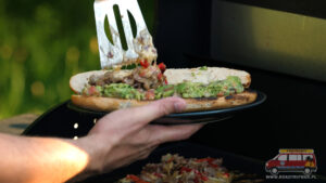 nakładania cali cheesesteak